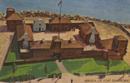 Replica of Fort Dearborn