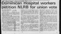Dominican Hospital workers petition NLRB for union vote