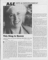 This King is Queen Laurie R. King is the not-so-mysterious 2006 Artist of the Year