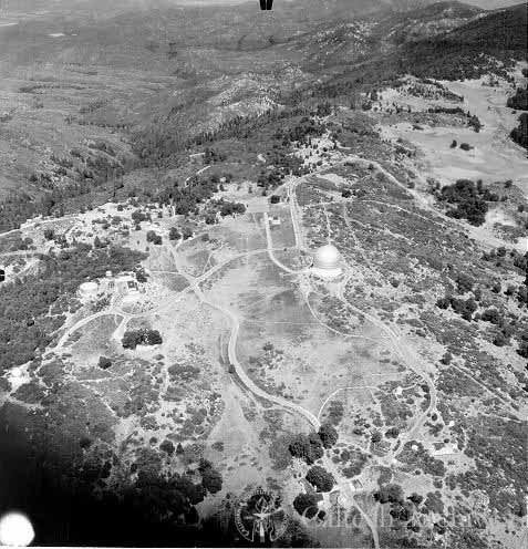 View of the Palomar observatory site