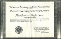 NASA Public Service Group Achievement Award (1 item)