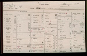 WPA household census for 2715 SEVERANCE, Los Angeles