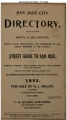 1893 San Jose City Directory - Business Classified Section