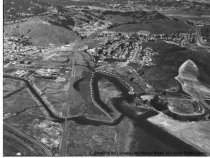 Aerial view of Mill Valley, 1963