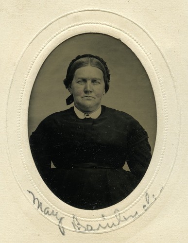 Unidentified woman associated with James A. Clayton