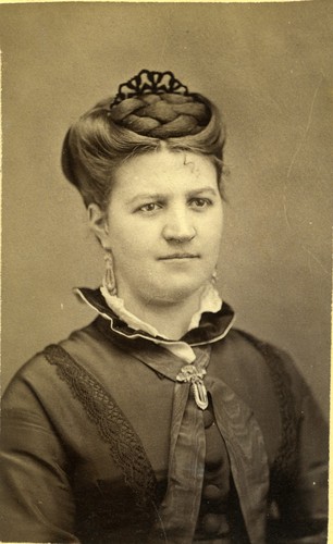 Unidentified woman associated with James A. Clayton