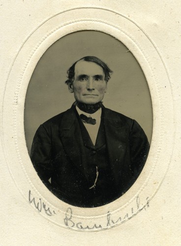 Unidentified man associated with James A. Clayton