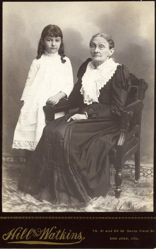 Portrait of Amy French Thomson and Hazel Preble