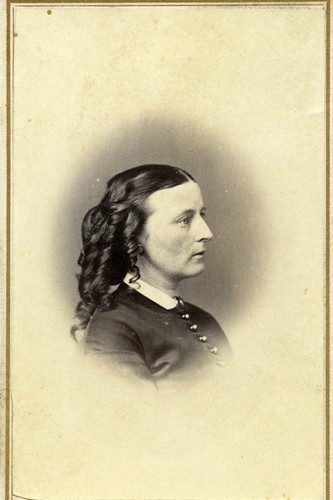 Unidentified woman associated with James A. Clayton