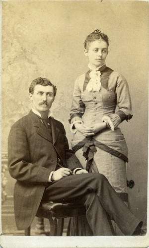 Portrait of William and Emma Bechtel?