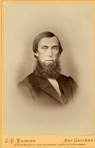 Unidentified man associated with James A. Clayton