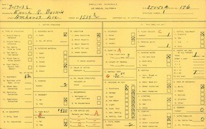 WPA household census for 1519 1/2 AMHERST AVE, Los Angeles