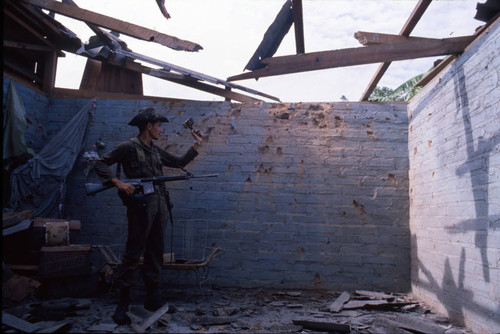 Contra soldier, Honduras, 1983