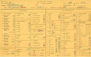 WPA household census for 109 N GRAND, Los Angeles