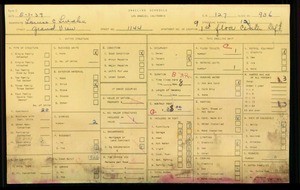WPA household census for 1144 S GRAND VIEW, Los Angeles