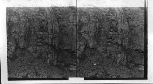 Geology Series - Vertical Strata, Near Quebec, Canada
