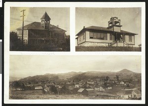 Composite views of Arroyo Grande in California