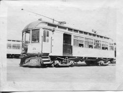 P&SR passenger railroad car number 65, 1922