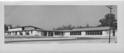 View of the new St. Vincent de Paul High School, Petaluma, California, 1962