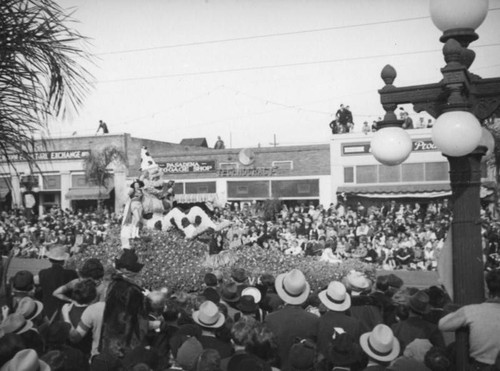 Venice float, 1938 Rose Parade