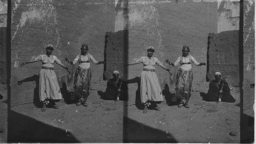 Nubian Dancing girls, Luxor, Egypt