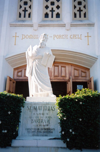 St. Matthias statue, St. Matthias Catholic Church