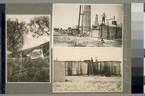 Coalinga. National Oil Co. Tanks and Refining