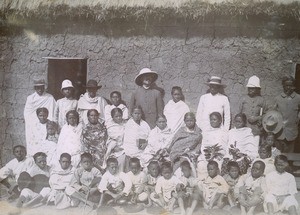 Mission school in Fihaonana, Madagascar
