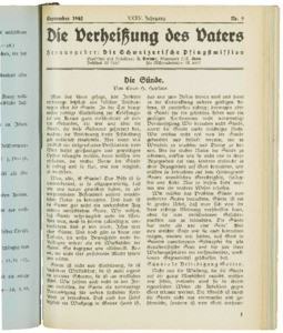 Die Verheissung des Vaters und der Sieg des Kreuzes, 1942, nr. 9