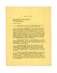 Letter from Isidore B. Dockweiler to Edward V. Dockweiler, August 20, 1946