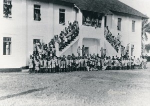 Primary boys'school of Deido, in Cameroon