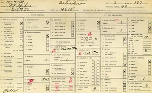 WPA household census for 4615 E 4TH