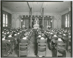 [Students in auditorium at St. Joseph's Academy, Sacramento]