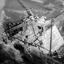 Construction of Head Dam, Folsom