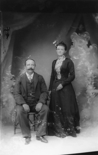 Peter and Louise Syre, Portrait. [graphic]