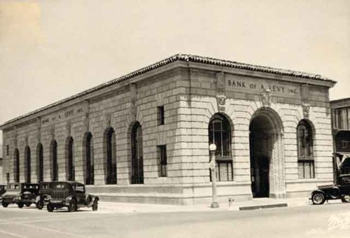 Bank of A. Levy exterior