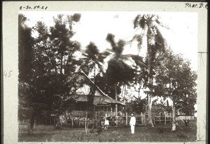 Das alte Missionshaus der Station Tameanglajang im Maanjanlande