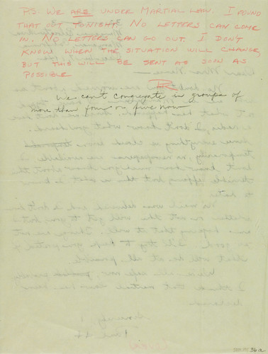 Letter from Paul H. [Kusuda] to [Afton] Nance, 1942 Dec 7