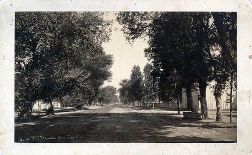 1870 View down The Alameda
