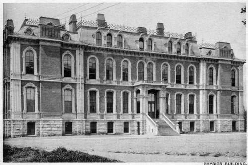 Physics Building (South Hall), 1901