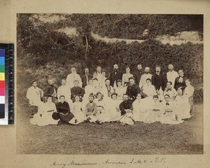 Missionaries of the Xiamen mission field, China, ca. 1890