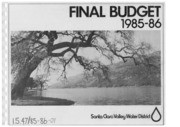 Final Budget, 1985-86