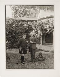 Luther Burbank with Sir Harry Lauder