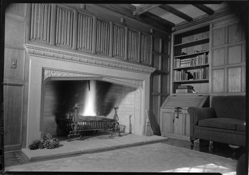 Wright, Dr. Douglas, residence. Library