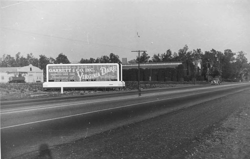 Photograph of Virginia Dare Winery sign