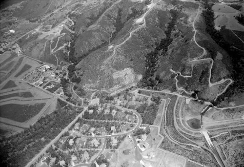 Aerial photograph from Fire Department