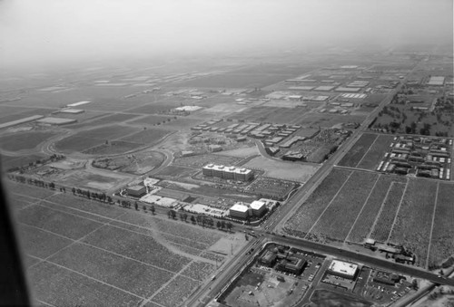 Aerial photograph from Fire Department