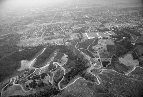 Aerial photograph from Fire Department