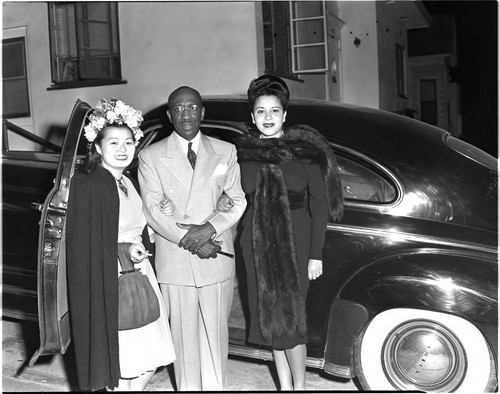 Marva Louis, Los Angeles, 1949