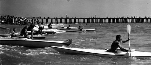 [Kayak Club at beach]